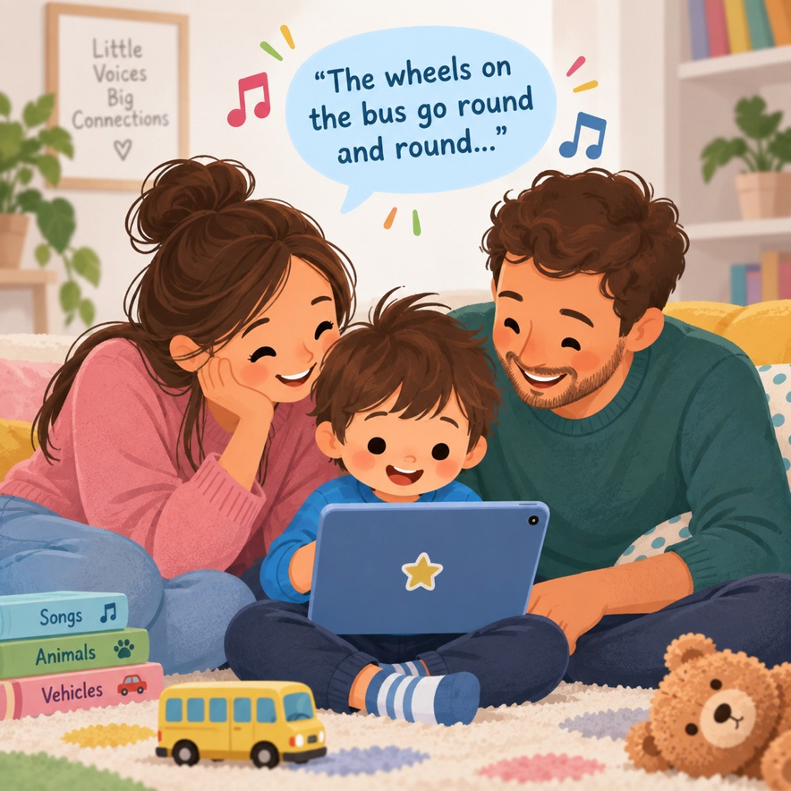 wheels on the bus -Gestalt Language Processing